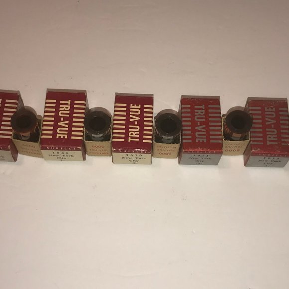 Tru-vue Film Strip Lot Of 5 New York Aquarium 102 - Picture 7 of 7